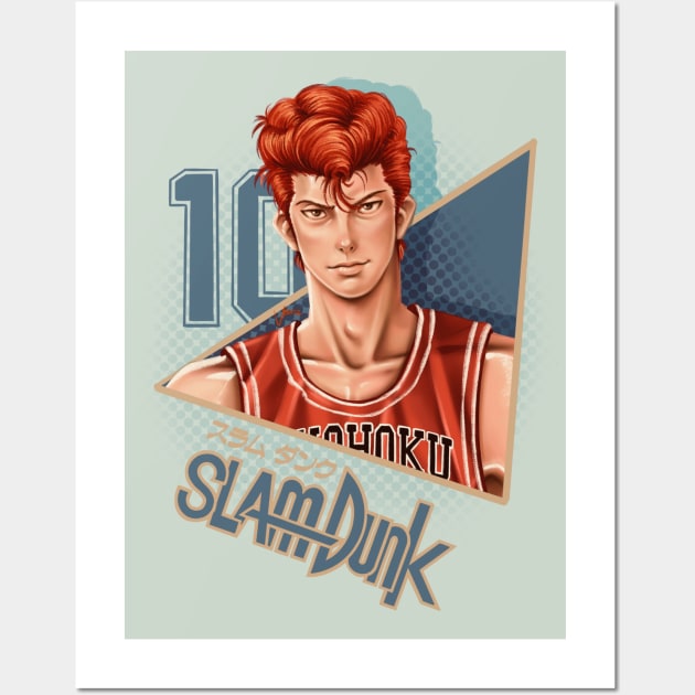 Sakuragi Vintage Wall Art by Ryzen 5